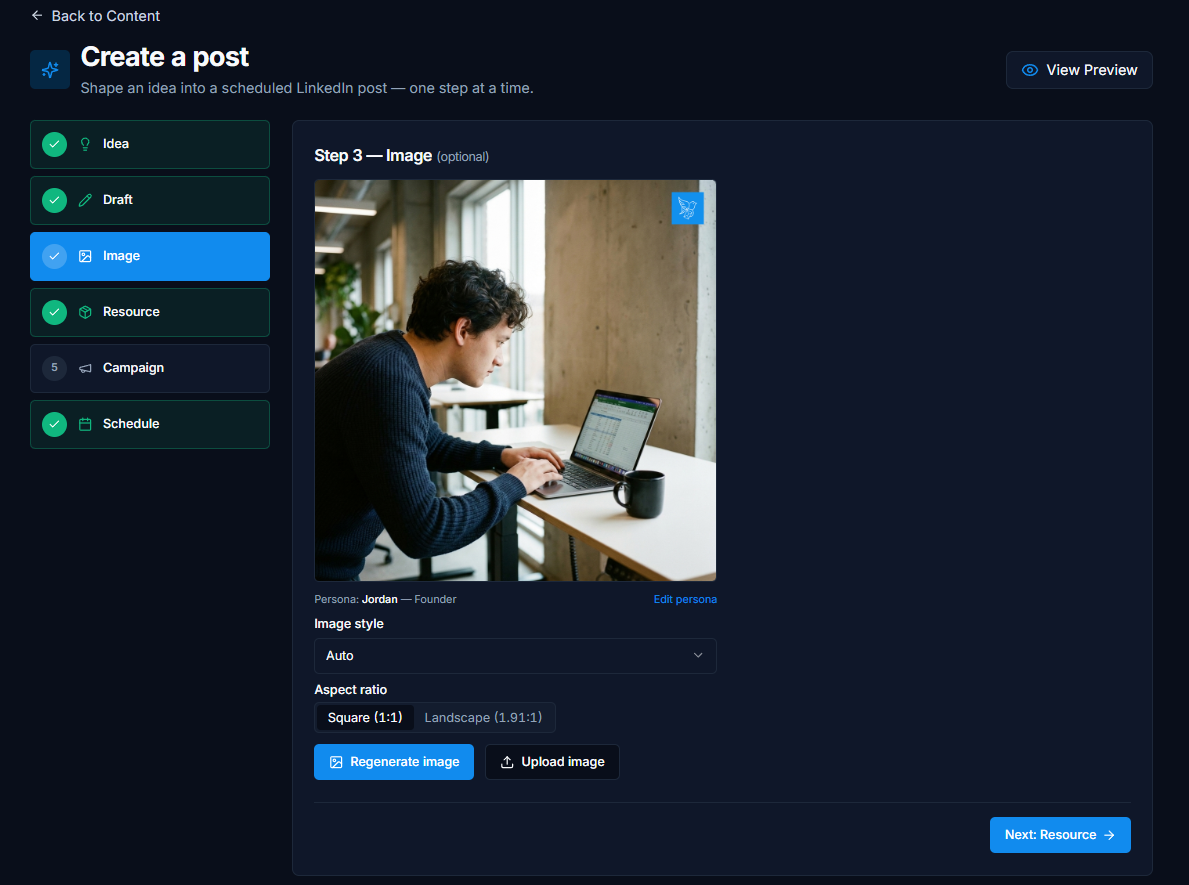 Step 3 — Image